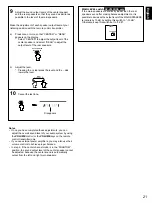 Preview for 21 page of Yamaha RX-V395RDS Owner'S Manual