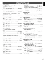 Preview for 41 page of Yamaha RX-V395RDS Owner'S Manual