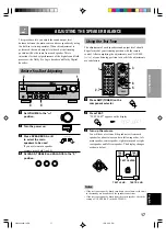 Preview for 19 page of Yamaha RX-V396 Owner'S Manual