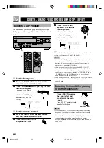 Preview for 24 page of Yamaha RX-V396 Owner'S Manual