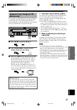 Preview for 29 page of Yamaha RX-V396 Owner'S Manual