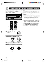 Preview for 32 page of Yamaha RX-V396 Owner'S Manual