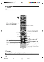 Preview for 42 page of Yamaha RX-V396 Owner'S Manual