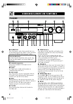 Preview for 109 page of Yamaha RX-V396 Owner'S Manual