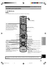 Preview for 144 page of Yamaha RX-V396 Owner'S Manual