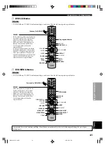 Preview for 146 page of Yamaha RX-V396 Owner'S Manual