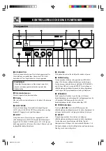 Preview for 160 page of Yamaha RX-V396 Owner'S Manual