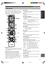 Preview for 265 page of Yamaha RX-V396 Owner'S Manual