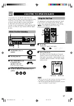 Preview for 19 page of Yamaha RX-V396RDS Owner'S Manual