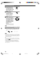 Preview for 20 page of Yamaha RX-V396RDS Owner'S Manual