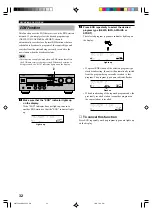 Preview for 34 page of Yamaha RX-V396RDS Owner'S Manual