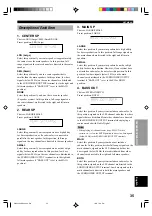 Preview for 37 page of Yamaha RX-V396RDS Owner'S Manual