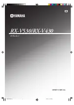 Preview for 1 page of Yamaha RX-V430 Owner'S Manual