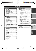 Preview for 5 page of Yamaha RX-V430 Owner'S Manual