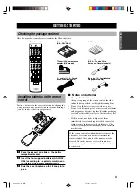 Preview for 7 page of Yamaha RX-V430 Owner'S Manual