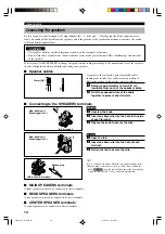 Preview for 14 page of Yamaha RX-V430 Owner'S Manual