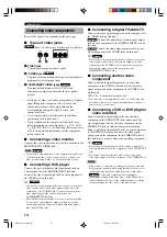 Preview for 18 page of Yamaha RX-V430 Owner'S Manual