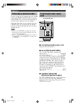 Preview for 22 page of Yamaha RX-V430 Owner'S Manual