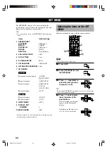 Preview for 44 page of Yamaha RX-V430 Owner'S Manual