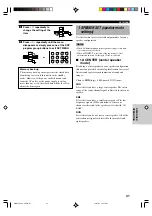 Preview for 45 page of Yamaha RX-V430 Owner'S Manual