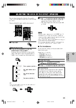 Preview for 53 page of Yamaha RX-V430 Owner'S Manual