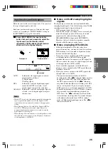 Preview for 27 page of Yamaha RX-V430RDS Owner'S Manual