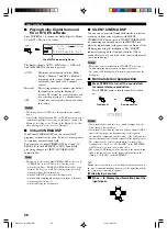 Preview for 30 page of Yamaha RX-V430RDS Owner'S Manual