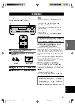 Preview for 43 page of Yamaha RX-V430RDS Owner'S Manual