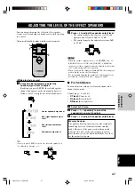 Preview for 49 page of Yamaha RX-V430RDS Owner'S Manual