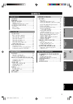 Preview for 5 page of Yamaha RX-V440 - 6.1 Channel Home Theater Receiver Owner'S Manual