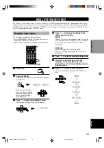 Предварительный просмотр 23 страницы Yamaha RX-V440 - 6.1 Channel Home Theater Receiver Owner'S Manual