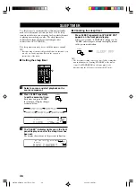 Preview for 40 page of Yamaha RX-V440 - 6.1 Channel Home Theater Receiver Owner'S Manual