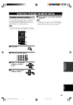 Preview for 53 page of Yamaha RX-V440 - 6.1 Channel Home Theater Receiver Owner'S Manual