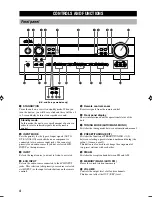 Preview for 6 page of Yamaha RX-V440RDS Owner'S Manual