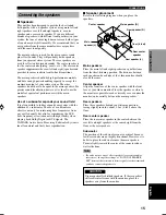 Preview for 17 page of Yamaha RX-V440RDS Owner'S Manual