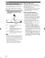 Preview for 26 page of Yamaha RX-V440RDS Owner'S Manual