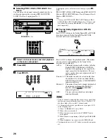 Preview for 28 page of Yamaha RX-V440RDS Owner'S Manual