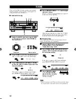 Preview for 34 page of Yamaha RX-V440RDS Owner'S Manual