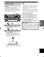 Preview for 35 page of Yamaha RX-V440RDS Owner'S Manual