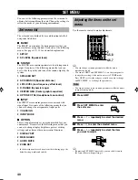 Preview for 42 page of Yamaha RX-V440RDS Owner'S Manual