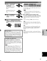 Preview for 43 page of Yamaha RX-V440RDS Owner'S Manual