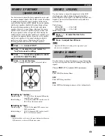 Preview for 45 page of Yamaha RX-V440RDS Owner'S Manual