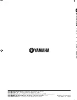 Preview for 63 page of Yamaha RX-V440RDS Owner'S Manual