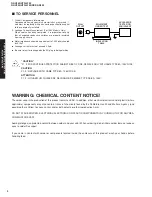 Preview for 2 page of Yamaha RX-V450 Service Manual