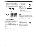 Preview for 30 page of Yamaha RX-V457 Owner'S Manual