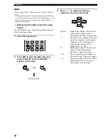 Preview for 36 page of Yamaha RX-V457 Owner'S Manual