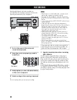 Preview for 52 page of Yamaha RX-V457 Owner'S Manual