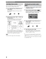 Preview for 70 page of Yamaha RX-V457 Owner'S Manual