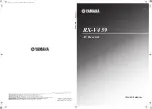 Yamaha RX-V459 - AV Receiver - 6.1 Channel Owner'S Manual preview