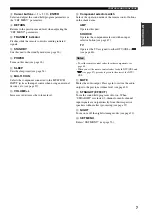 Preview for 11 page of Yamaha RX-V459 - AV Receiver - 6.1 Channel Owner'S Manual